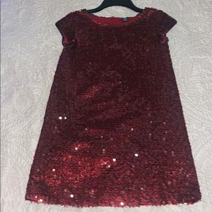 maroon formal dress